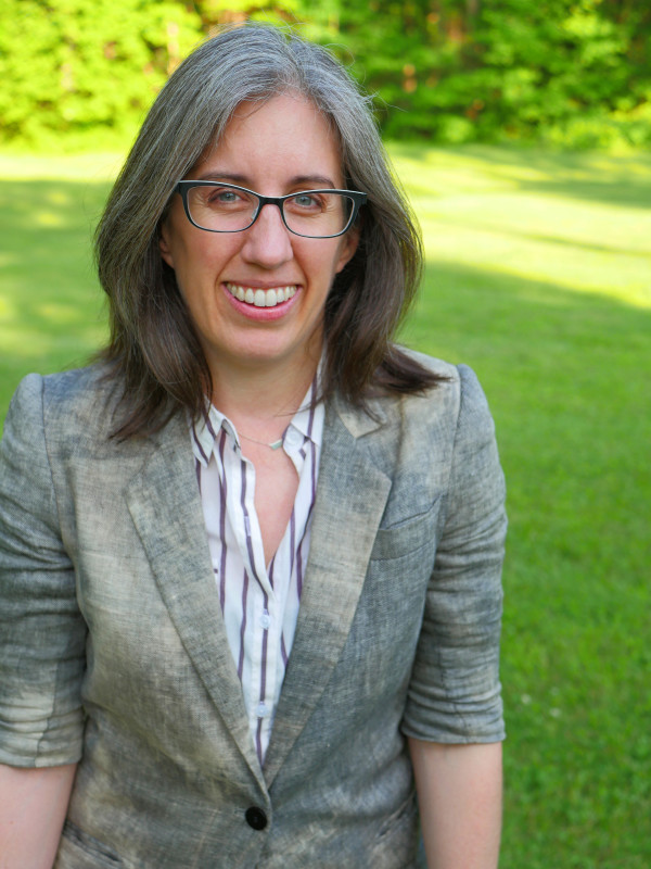 photo portrait de Jen Simmons en exterieur